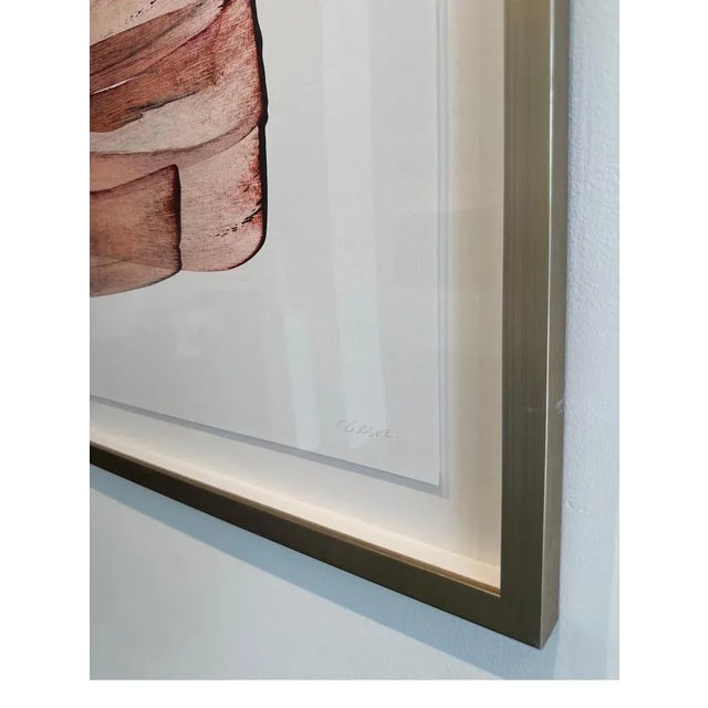 Emma Godebska, Last Hour 07, Acrylic on Paper, 2021, Framed For Sale - Image 4 of 8