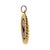 Vintage 18k Gold Carnelian Lion Intaglio Pendant For Sale - Image 4 of 9