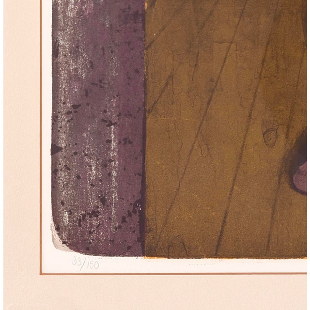 Contemporary Rufino Tamayo, Femme Au Collant Rose, Hand Signed Lithograph, Pereda 116, Framed, 1969 For Sale - Image 3 of 3