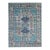 9x12 Jasmine Radiant Gray Geometric Medallion Modern Hand Knotted Wool Carpet Rug For Sale