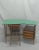 Vintage Green Laminate Desk and Desk Chair, 1950s, Set of 2 For Sale - Image 6 of 8