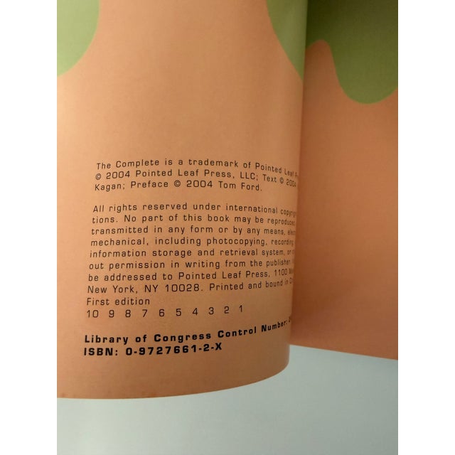 Paper “The Complete Kagan” Vladimir Kagan a Lifetime of Avant - Garde Design Preface by Tom Ford For Sale - Image 7 of 12
