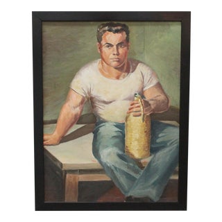 Ruth Hilts "Man" Portrait For Sale