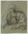 Johann Heinrich Tischbein sen. (1722 Haina - 1789 Kassel): Portrait of an Ancient Philosopher, c. 1760, CharcoalTechnique:...