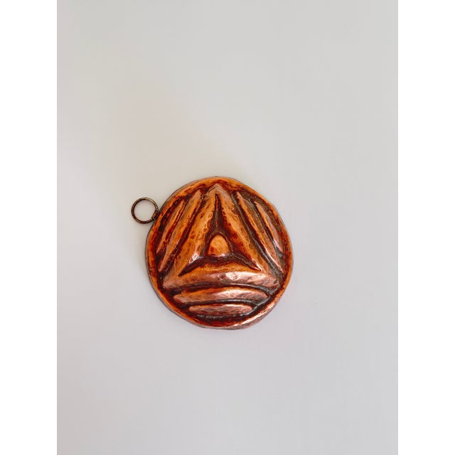 Vintage German Copper Mini Kugelhopf Pan For Sale - Image 4 of 7