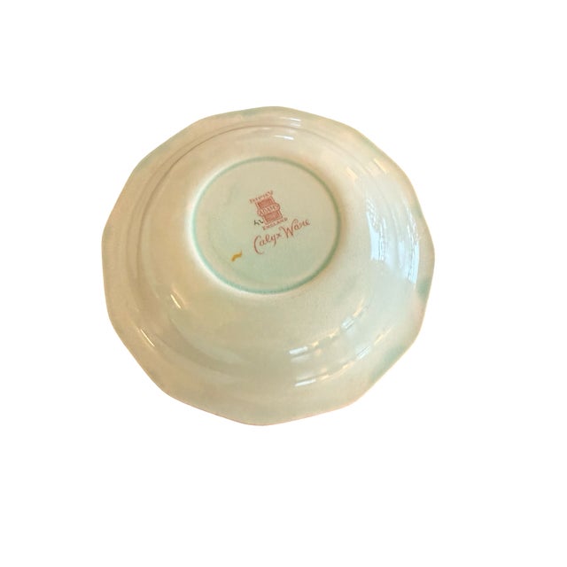 Vintage Adams Calyx Ware Metz English Ironstone Berry Bowls, Set of 7 For Sale - Image 11 of 18
