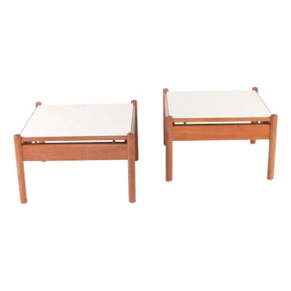 Japanese Coffee Tables, 1980s, Set of 2 For Sale