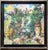 Philippe Cara-Costea, View from the Courtyard, 1974, Oil on Canvas For Sale - Image 12 of 12
