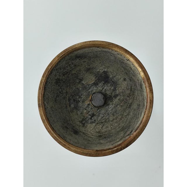Biedermeier Style Disc Candleholders, 1930s, Set of 2 For Sale - Image 9 of 10