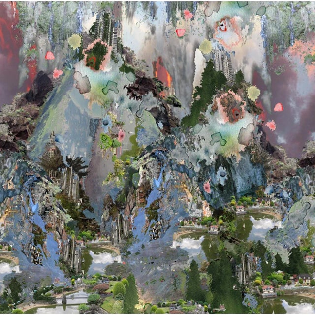 digital print on canvas edition 1/10 30 diameters 2019 This piece is attributed to the mentioned designer/maker. It has no...