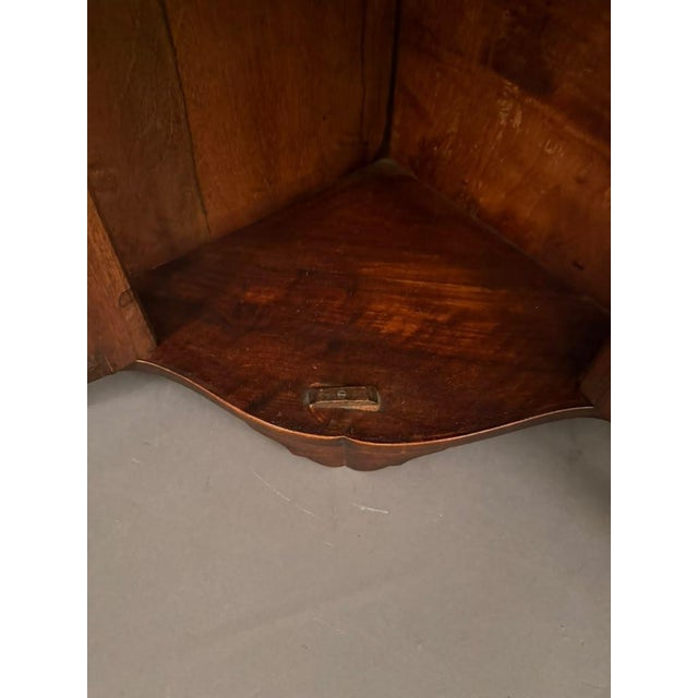 19th Century French Walnut Corner Cupboard, Circa 1850 For Sale - Image 10 of 16