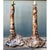 Late 20th Century Vintage Hand Made Faux Bois Ceramic Lamps - A Pair For Sale - Image 5 of 12