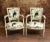 Set of Regency Painted Armchairs For Sale - Image 6 of 6
