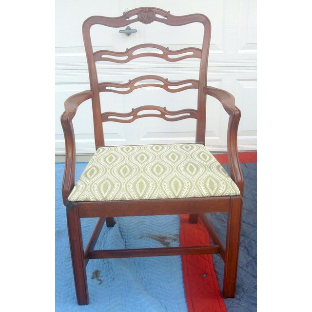 1940s Vintage Cherry Dining Chairs Set of 6 Chairish