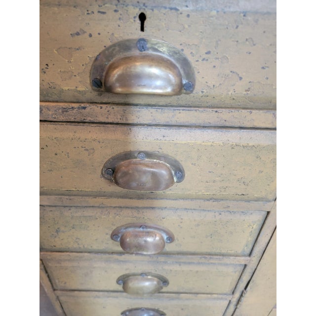 Late 19th Century Antique English Painted Cupboard For Sale - Image 5 of 13
