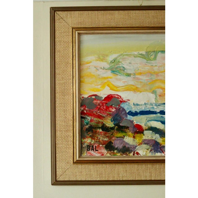 Bengt Arne Linderos, Landscape, 1960s, Oil on Canvas, Framed For Sale - Image 8 of 11