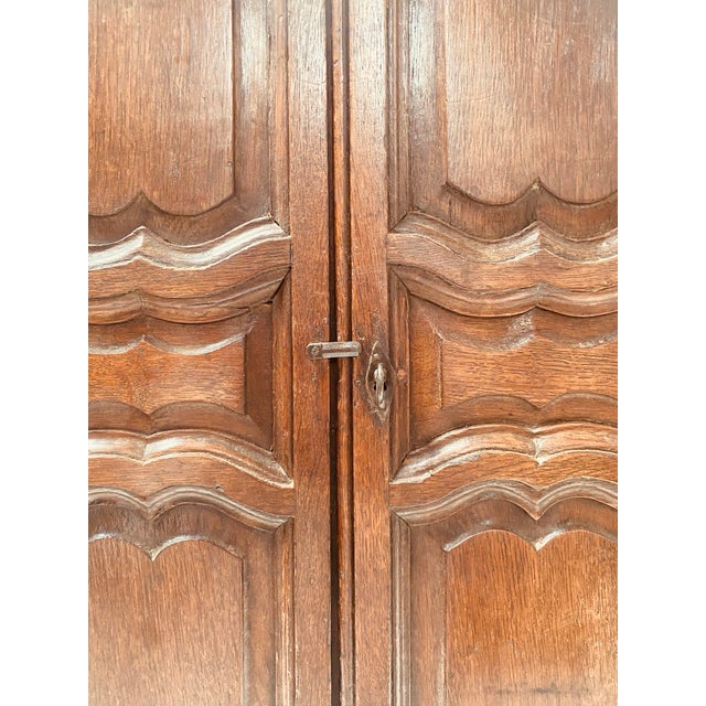 Antique Carved Oak Master Cabinet, 1800s For Sale - Image 10 of 12