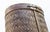 Tropical Tiki Style Oval Dark Brown Wicker Knitting Sewing Basket With Hinged Lid For Sale - Image 12 of 13