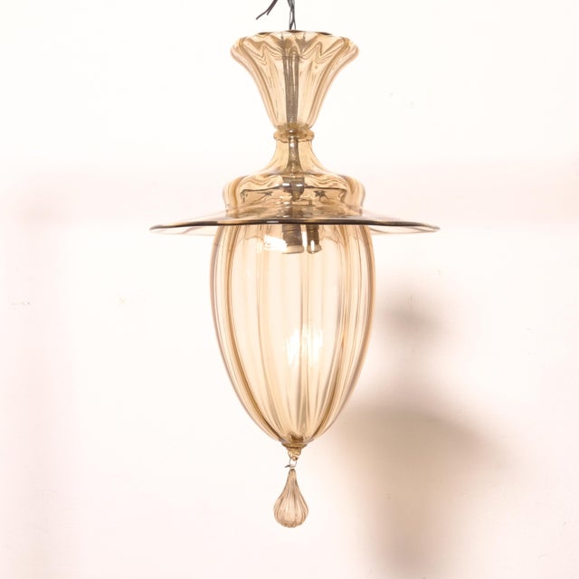 Murano Glass Pendant attributed to Napoleone Martinuzzi, Italy, 1930s For Sale - Image 9 of 14