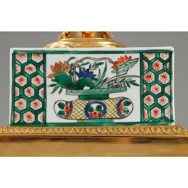 Metal Famille Verte Porcelain Inkwell from Samson For Sale - Image 7 of 10