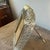 Mid-Century Modern 1990s Barovier Style Art Deco Clear Murano Glass and Brass Picture Frame For Sale - Image 3 of 12