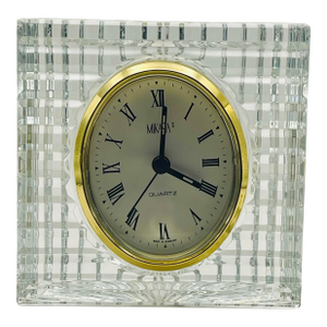 1990’s Mikasa Optic Crystal Clock