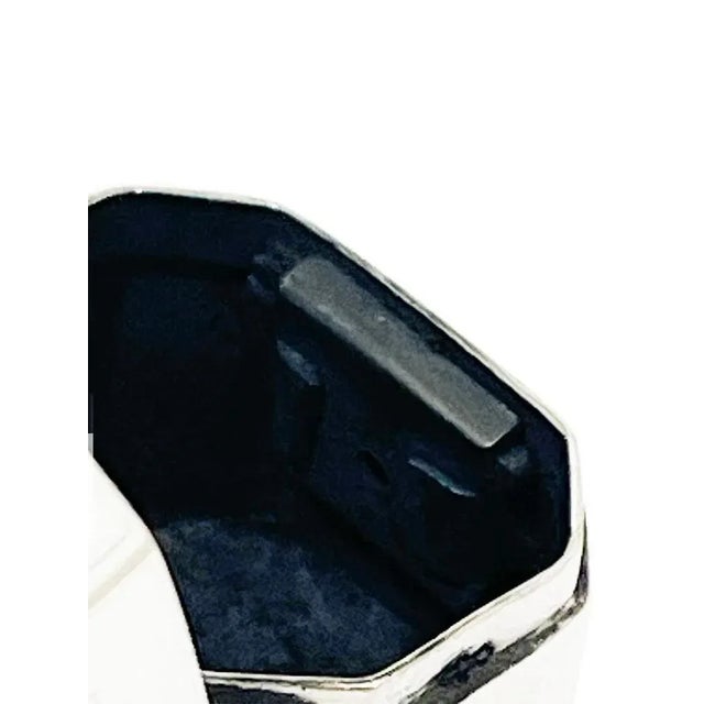 19th Century Dutch Miniature Dollhouse Silver Tea Caddy For Sale - Image 6 of 11