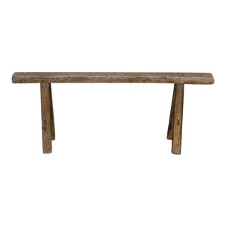 Rustic 19th Century Country French Bench For Sale