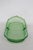 Art Deco Early 20th Century Green Uranium Depression Glass Oblong Celery Tray Serving Dish With Handle For Sale - Image 3 of 16