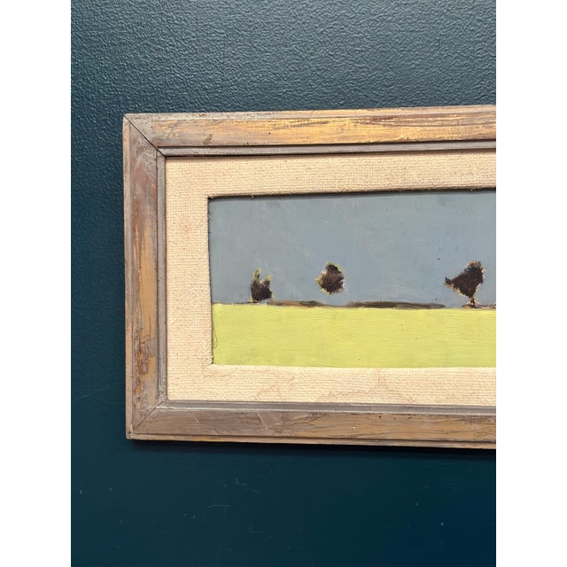 Mid-Century Modern Evert Färhm, Scanian Landscape, 1950s, Oil Painting on Panel, Framed For Sale - Image 3 of 14