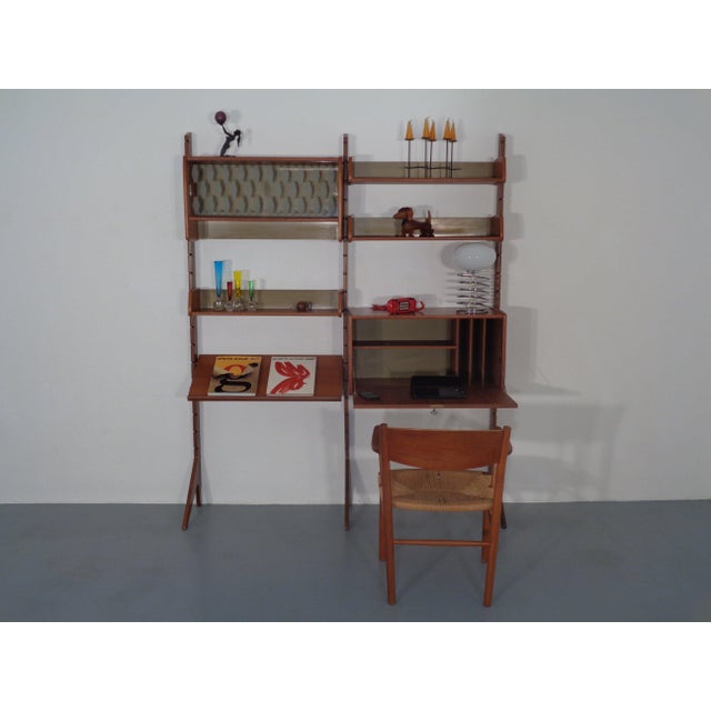 Freestanding "Ergo" shelving unit by Blindheim Furniture Factory from the 1950s. Designed by John Texmon and Einar...
