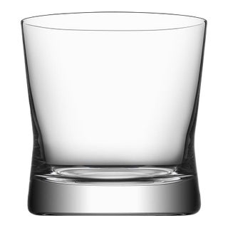 Orrefors Crystal Double Old Fashioned Glasses - Set of 7 For Sale