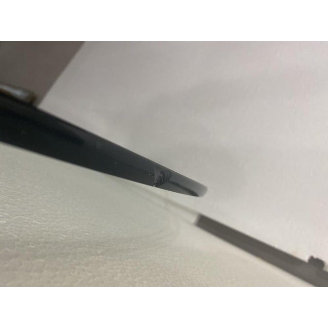 Mid-Century Modern Vintage Italian Steel Dining Table by Antonia Astori, 1960s For Sale - Image 3 of 18