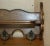 Antique Dutch Oak Cherub Wall Rack with Royal Hooks For Sale - Image 5 of 12