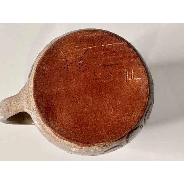 Modernist Studio Ceramic Art Jug Vase from Helma Klett, Germany, 1950s For Sale - Image 9 of 15