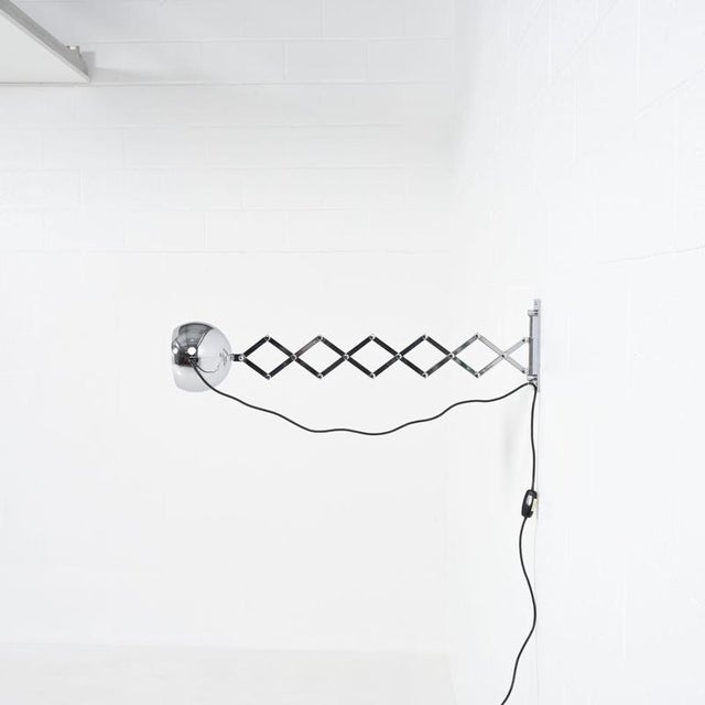 Scissor Wall Lamp by Ingo Maurer for Design M, 1960s For Sale - Image 10 of 18