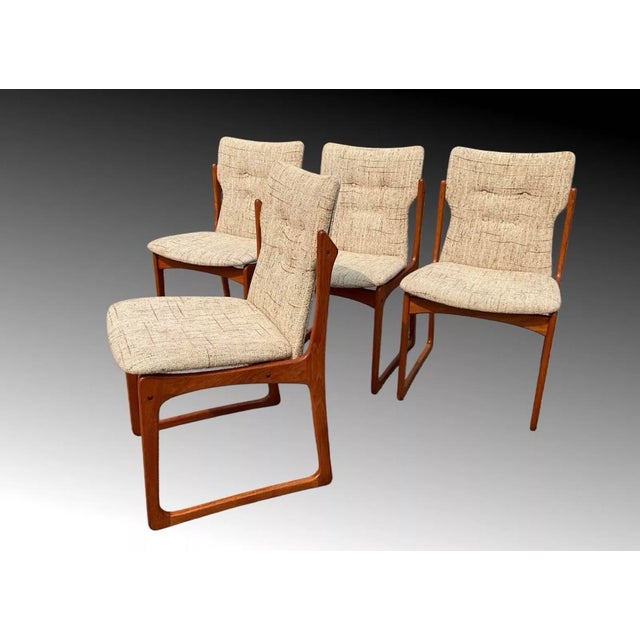 Dining Chairs from Vamdrup Stolefabrik, Denmark, 1960s, Set of 4 For Sale - Image 17 of 18