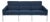 3303 Three-Seater Airport Sofa in Blue Fabric by Arne Jacobsen, 1980s For Sale