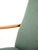Scandinavian Armchair in Sage Green Wool, 1960s For Sale - Image 6 of 11