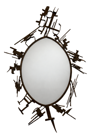 Vintage Mirror by Salvino Marsura, 1970s