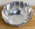 Vintage Silver Toned Scalloped Rim Pedestal Bowl For Sale - Image 4 of 6