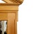 Mid 20th Century Vintage Neoclassical Style Wood Mirror With Broken Pediment For Sale - Image 5 of 8