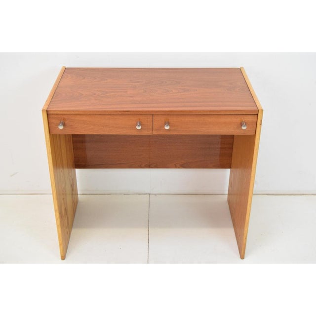 Ladys Desk or Side Table in Mahogany from Up Zavody, 1970s For Sale - Image 3 of 17