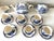 1950s Vintage Castles Blue Edit Coffee Chocolate Tea Set from Johnson Brothers Bros, 1950s, Set of 15 For Sale - Image 5 of 15