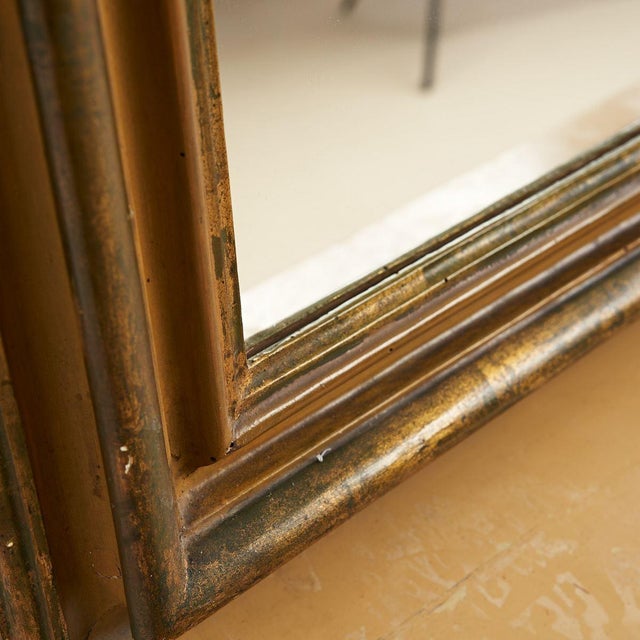 Vintage Mirror with Gilt Frame For Sale - Image 3 of 7