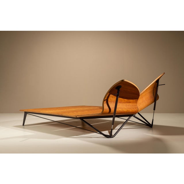 1990s Dimanche Matin Double Bed by Christer Schweilz for Pallucco, Italy, 1991 For Sale - Image 5 of 14