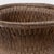 Antique Chinese Woven Fantail Basket For Sale - Image 4 of 4