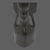 African Mid 20th Century Hand Carved Iron Wood African Sculpture Tribal Art Bust For Sale - Image 3 of 10