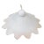 Pink and White Glass Flower Pendant Light | Kromer Leuchten For Sale