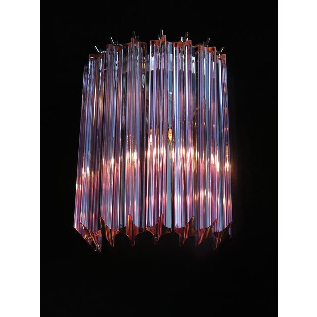 Vintage Murano Wall Sconces, 1990s, Set of 2 For Sale - Image 4 of 13